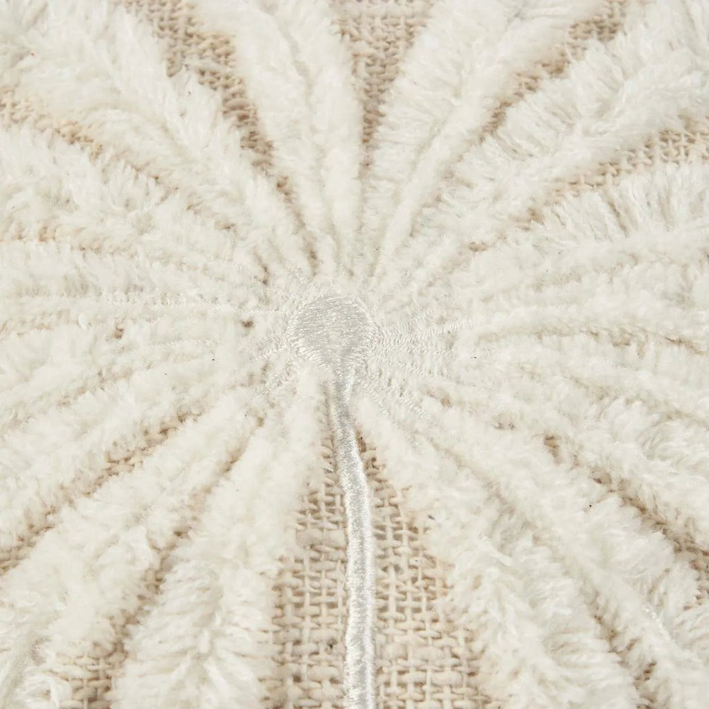 Bazar Bizar palm tree cushion cover off white soft 