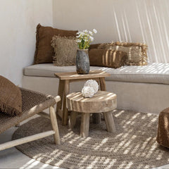 Bazar Bizar round seagrass rug natural 150 cm