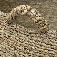 Bazar Bizar seagrass storage basket M boho style