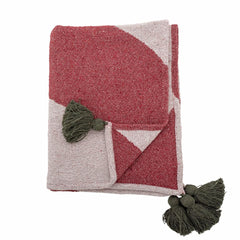 Bloomingville Jolly throw recycled cotton 130x160cm