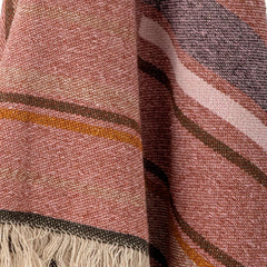 Toscana throw nature Bloomingville recycled cotton