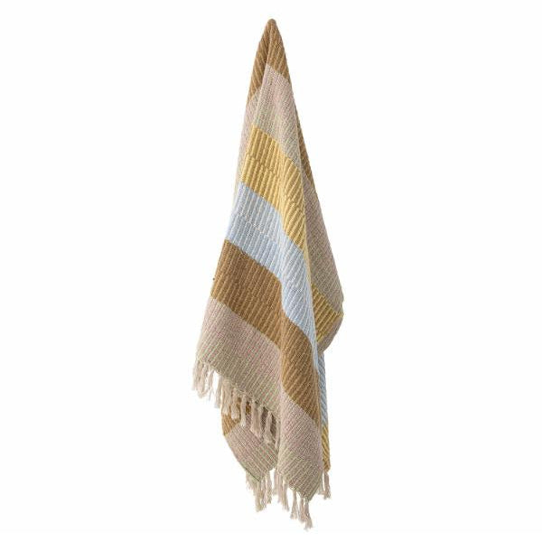 Bloomingville Isnel plaid multi recycled cotton