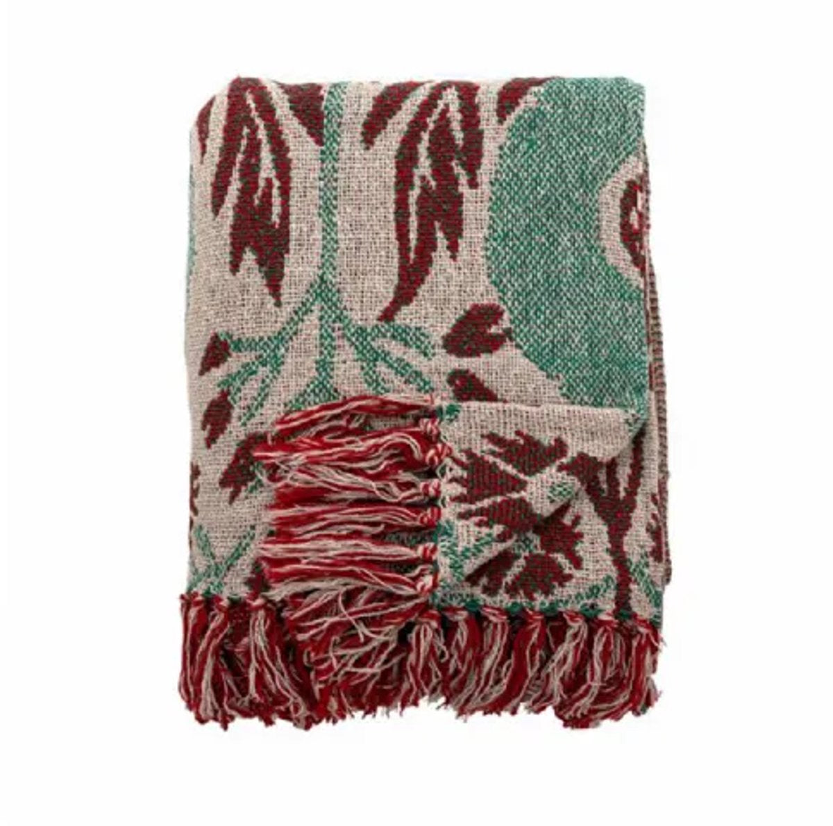 Bloomingville Jangal throw blanket woven