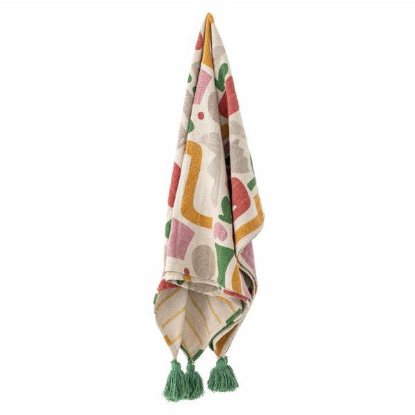 Bloomingville throw blanket Filur multi colour kids blanket