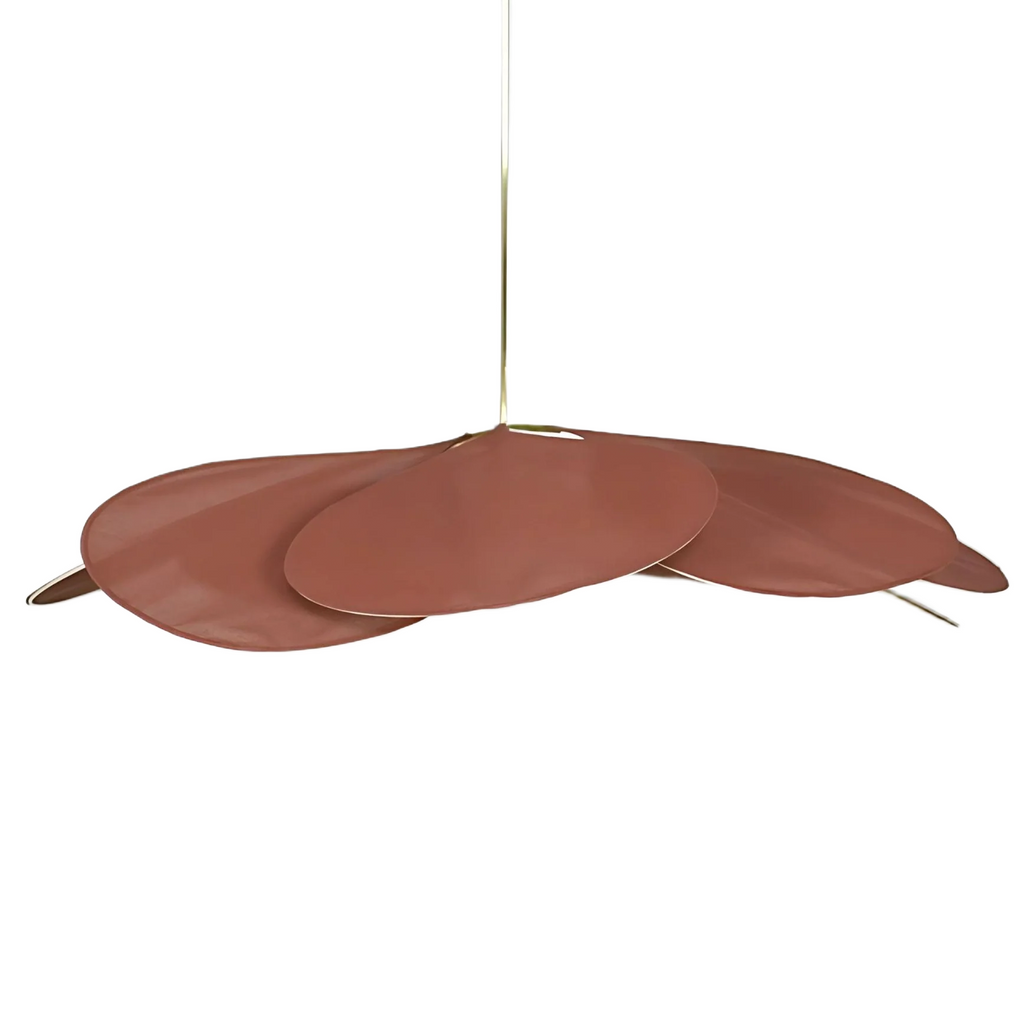 Centieme suspension pale originelle sienne intense flower petal lamp