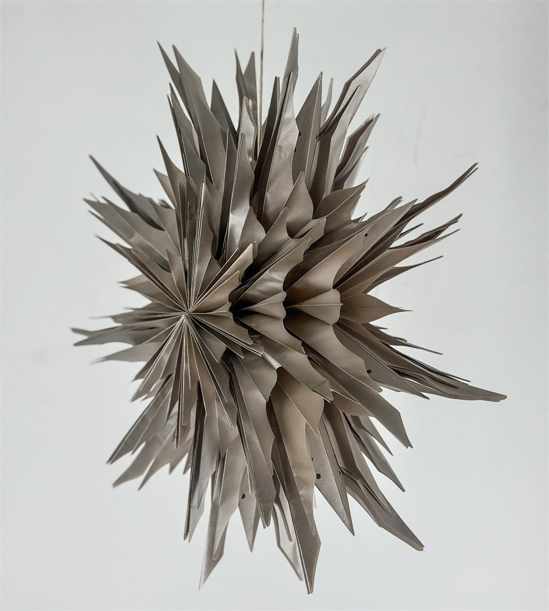 Christmas starlight taupe brown 55cm