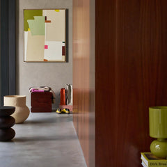 Cotton mache pot Frida Urban Nature Culture modern interior