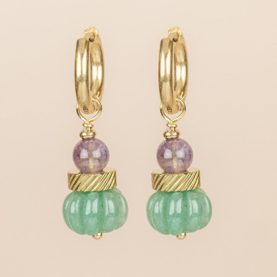 Earrings - Healing Stones