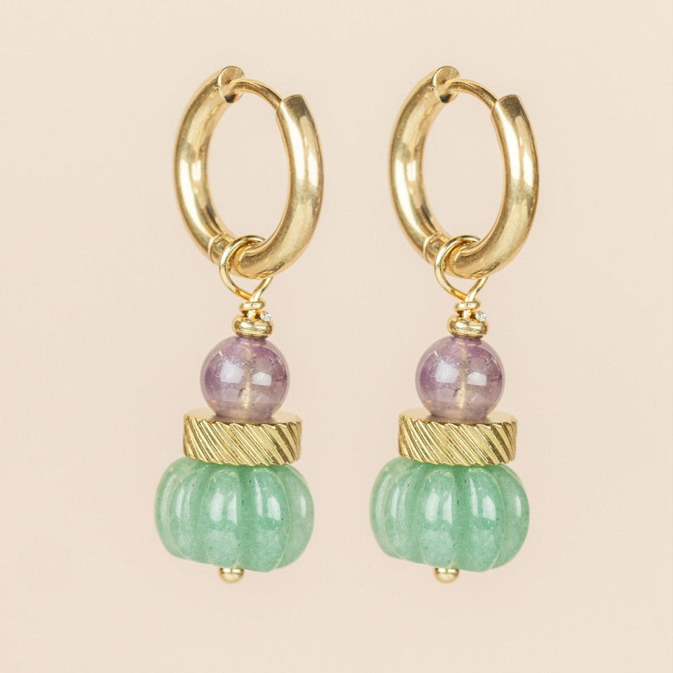 Earrings - Healing Stones