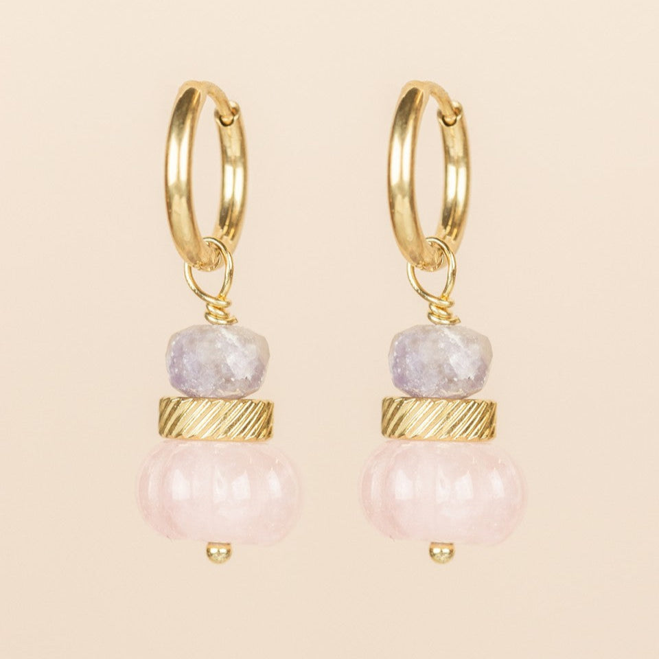 Earrings - Stone of the Heart