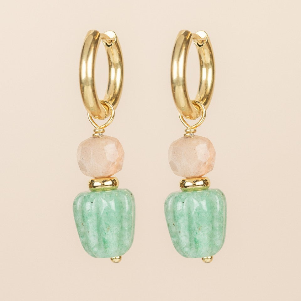 earrings Muja Juma calmness gemstones