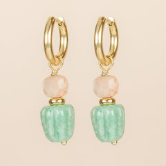 earrings Muja Juma calmness gemstones