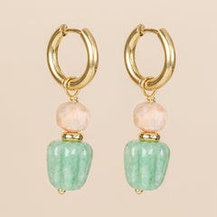 earrings Muja Juma calmness gemstones