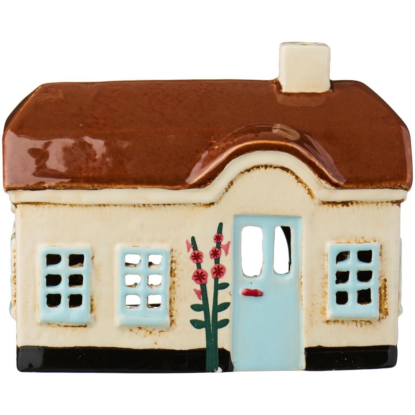 Ebeltoft house ceramic for tea light Ib laursen