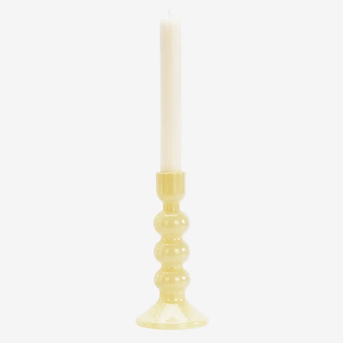 Yellow candle holder Madam Stoltz