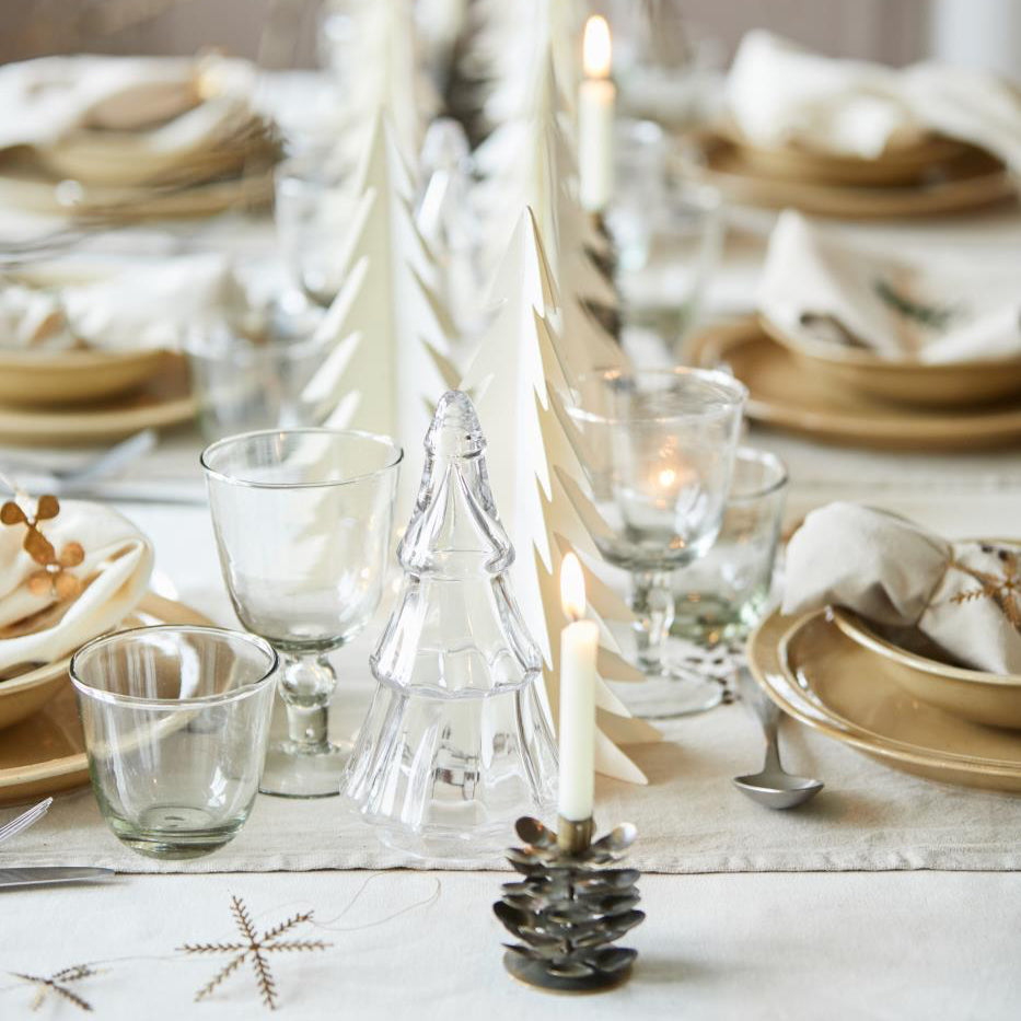 IbLaursen cone candle holder xmas table decor 