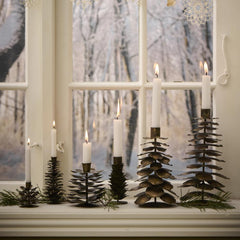 Ib Laursen cone candle holders metal