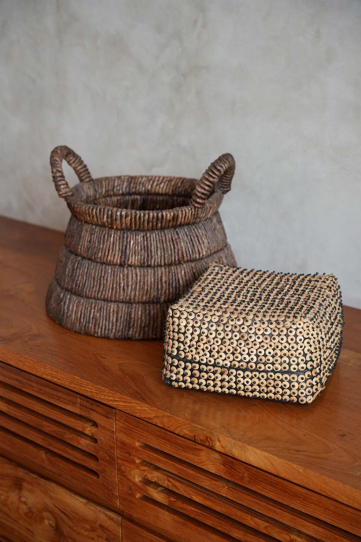 Chisomo Basket - Banana Leaf