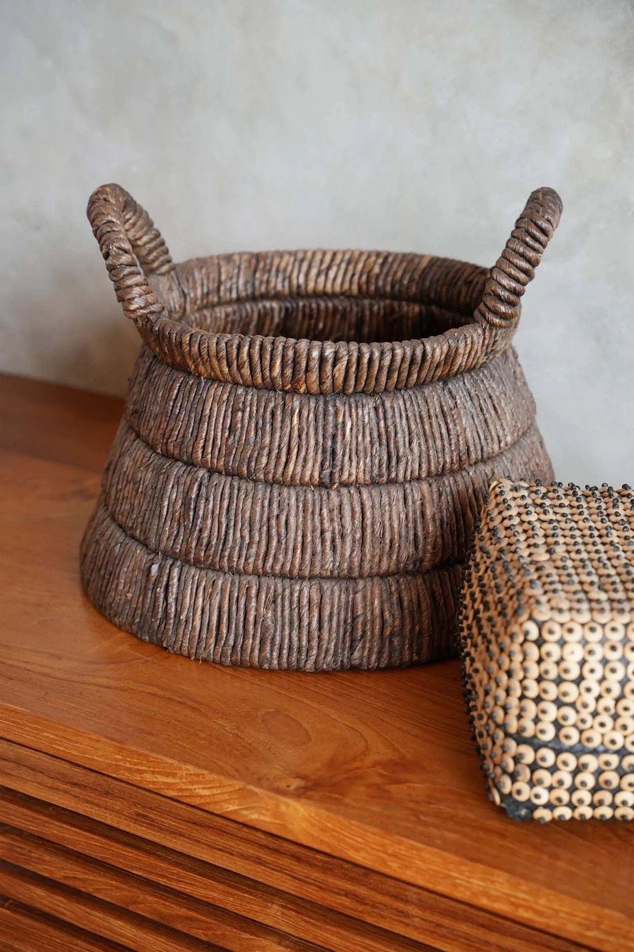 Chisomo Basket - Banana Leaf