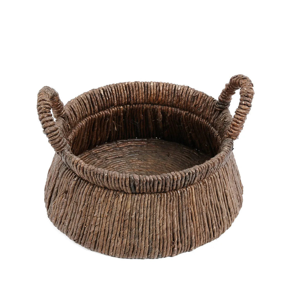 Woven basket with handles Bazar Bizar