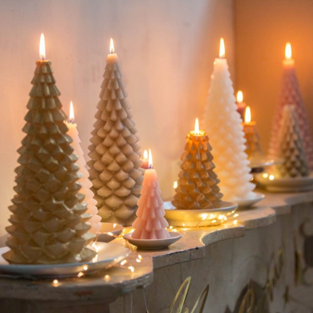 Rustik Lys Christmas tree candles 