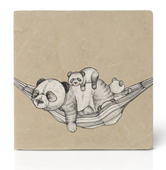 Ligarti tile coaster panda love hammock