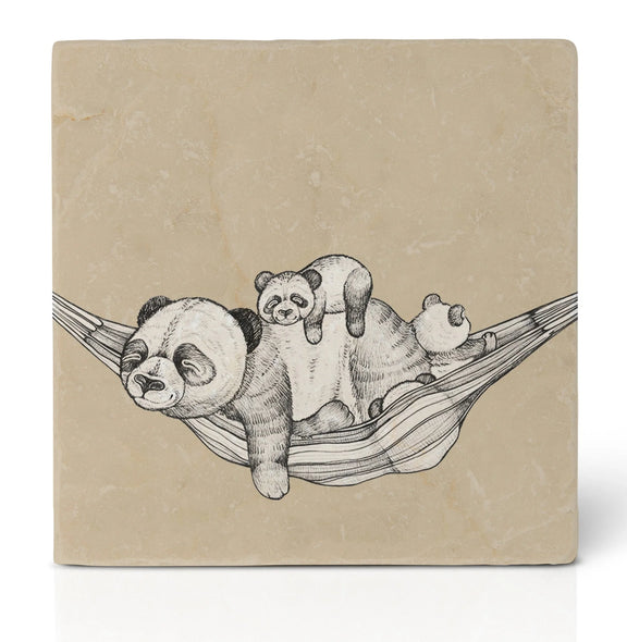 Ligarti tile coaster panda love hammock