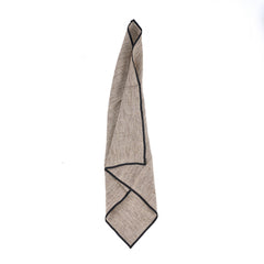 the code linen napkin natural black Bazar Bizar