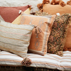 Madam Stoltz striped mattress matraskussen strepen cotton