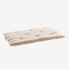 Madam Stoltz striped mattress cushion boho matraskussen strepen cotton