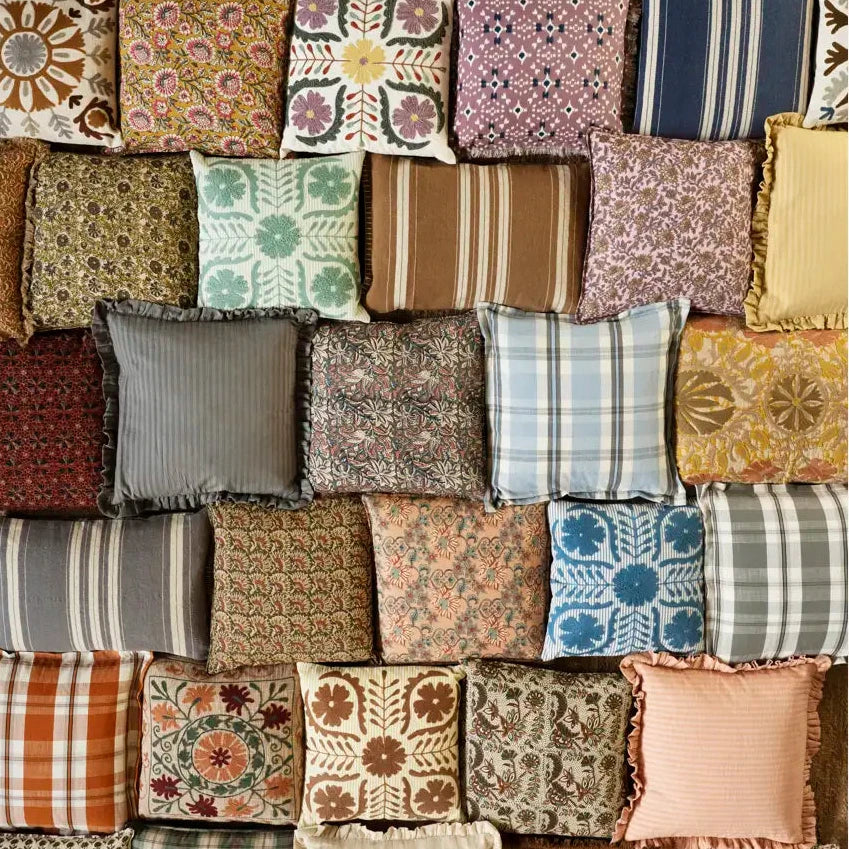 Collection of various patterned cushion covers Madam Stoltz