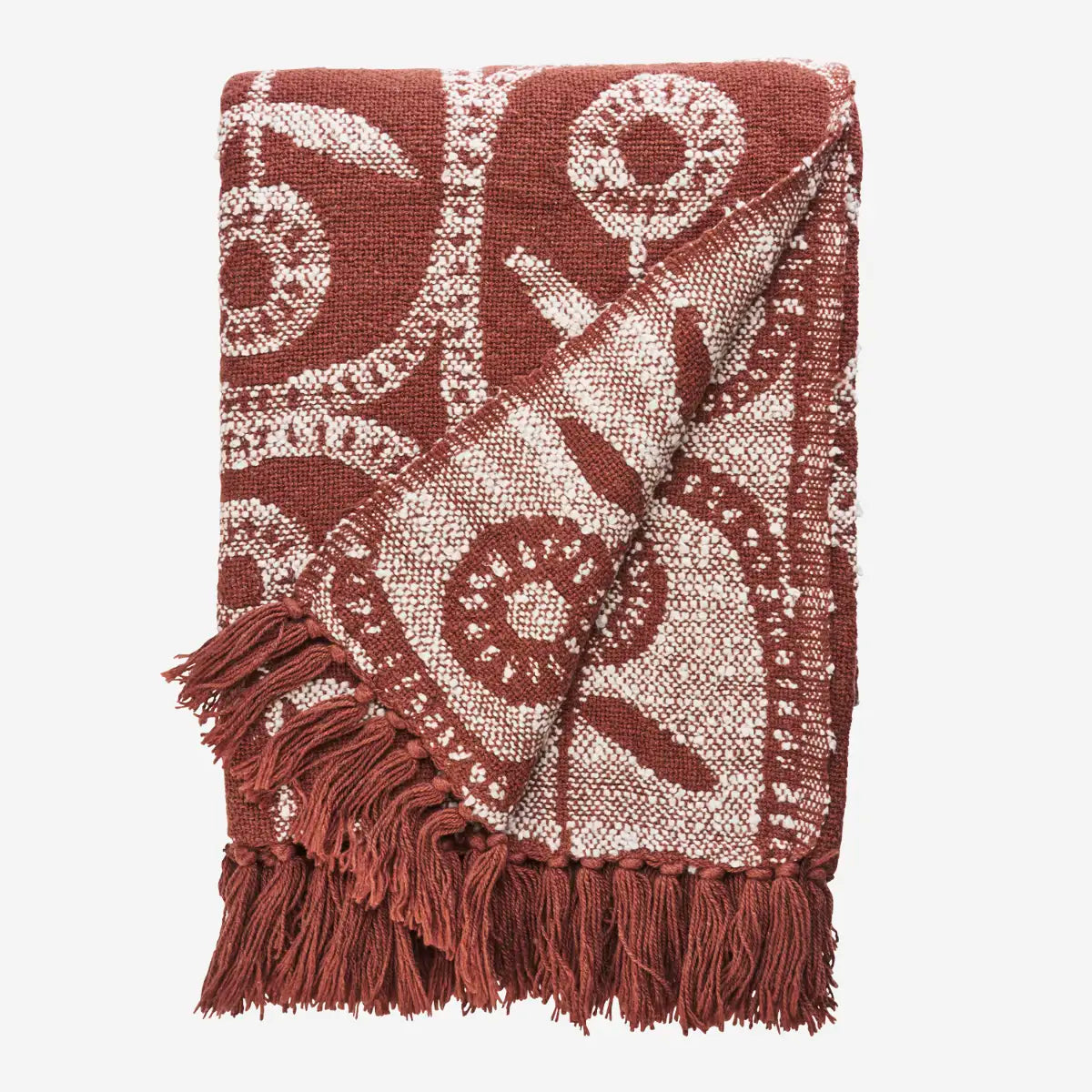 throw blanket reversible recycled cotton
