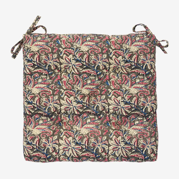 Madam Stoltz chair pad floral