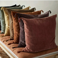 Madam Stoltz mattress mustard rust 60x135 cm