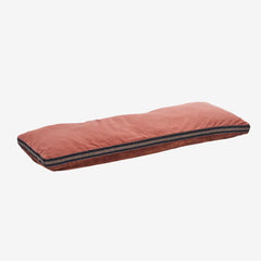 Madam Stoltz cotton velvet mattress burnt red