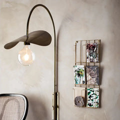 Madam Stoltz iron wall lamp large