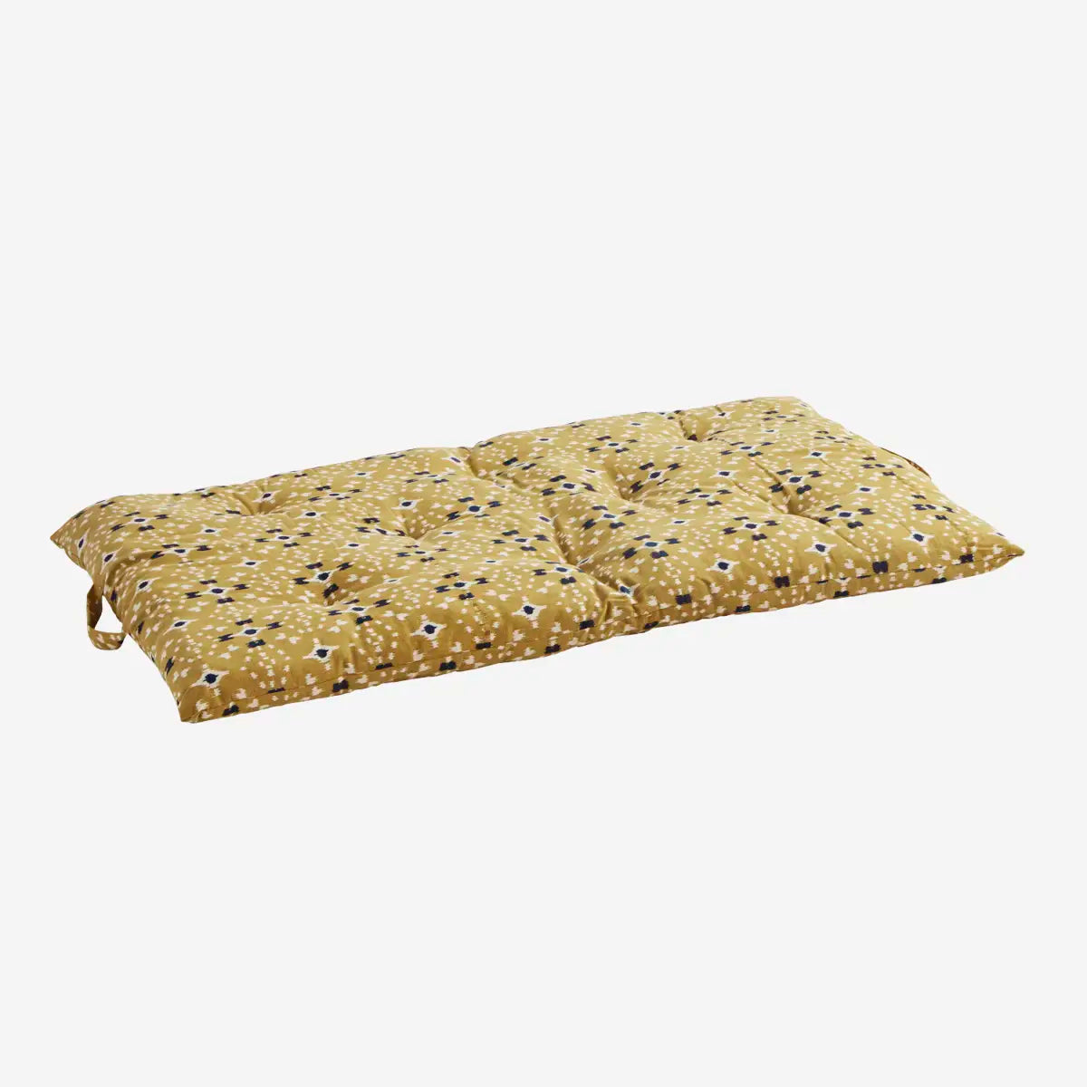 Madam Stoltz lounge mattress cushion 60x100 cm mustard