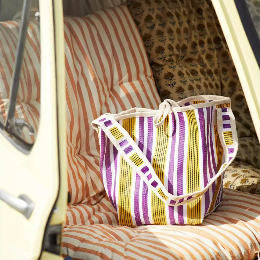 Madam Stoltz mattress cushion stripes