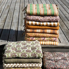 Madam Stoltz outdoor seat cushions