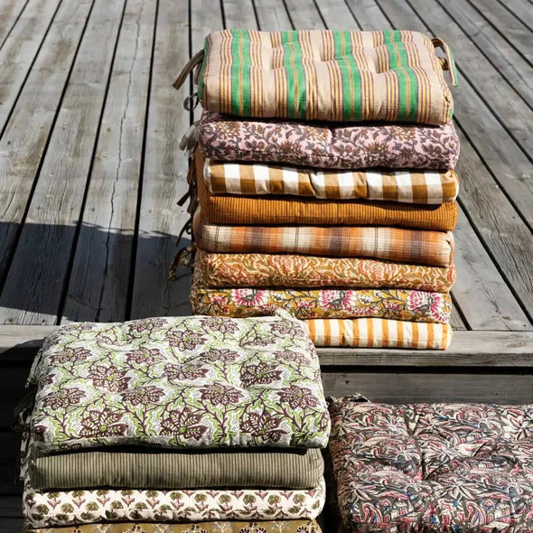 Madam Stoltz outdoor seat cushions