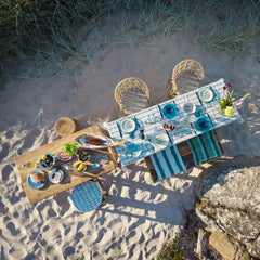 Madam Stoltz outdoor table setting