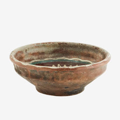 Madam Stoltz re-used earthenware bowl terracotta
