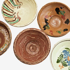 Madam Stoltz re-used earthenware bowl terracotta unique
