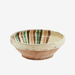 Madam Stoltz re-used earthenware bowl terracotta