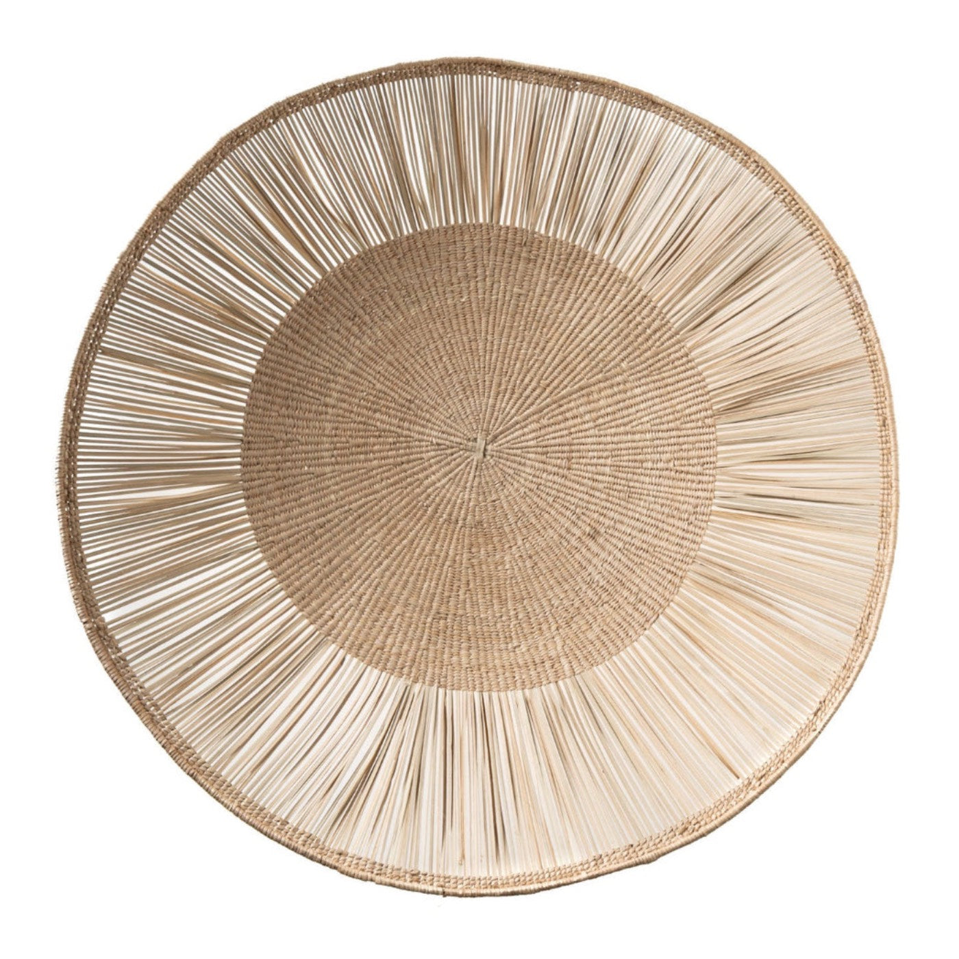 lily pad wall deco round basket Malawi