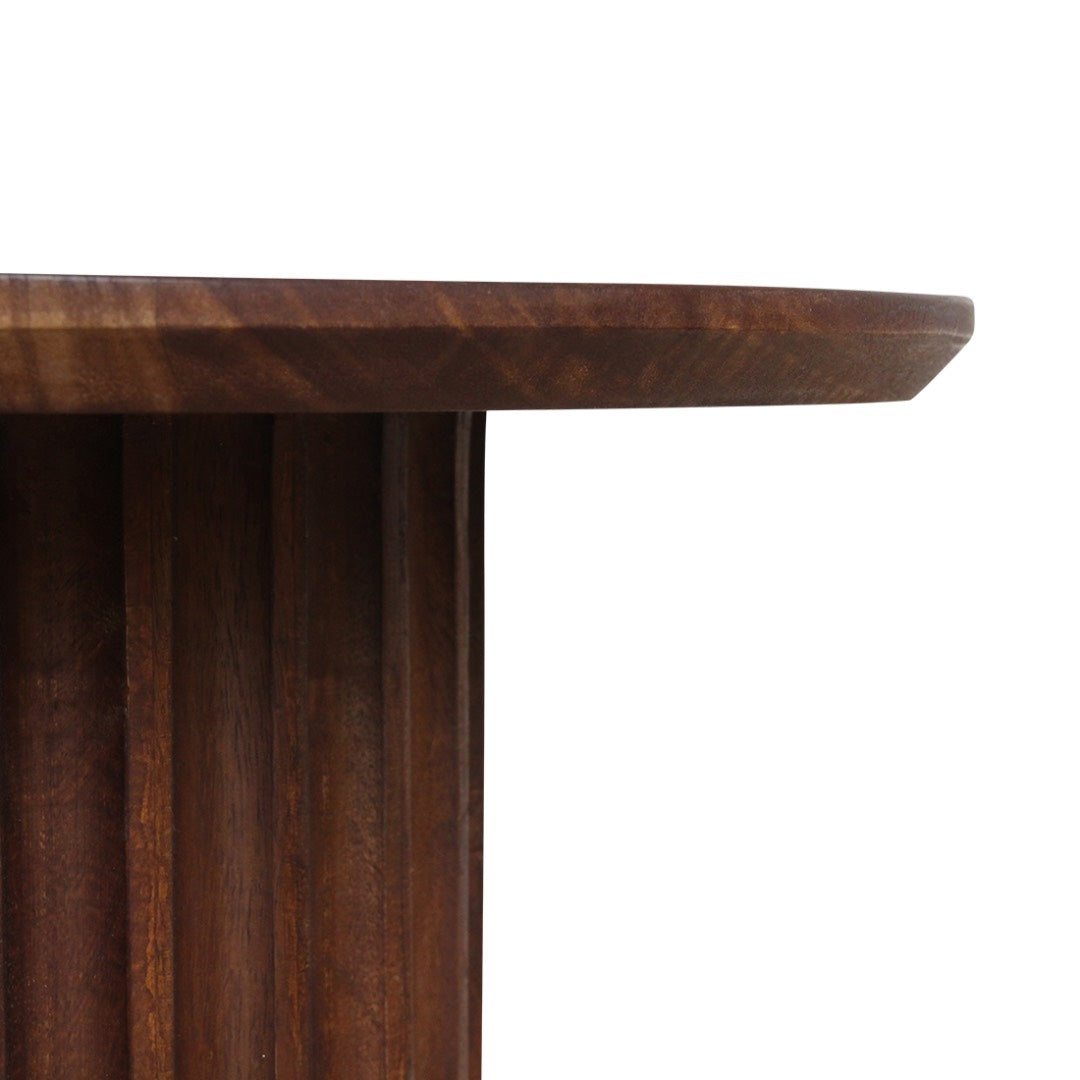Raw Materials bullnose coffee table side view