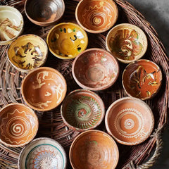Reused earthenware bowl Madam Stoltz Eastern Europe