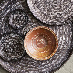 Reused earthenware bowl Madam Stoltz ceramic
