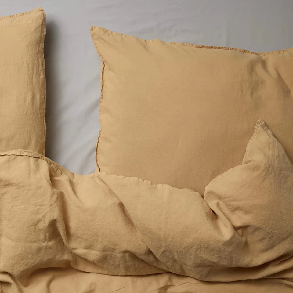 Suite 702 organic duvet cover linen cotton hay 240x220 cm