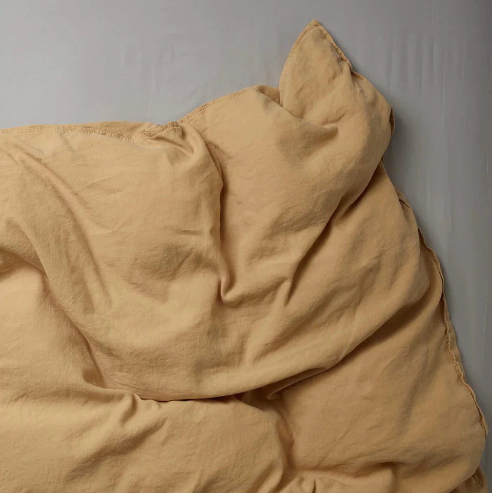 Suite 702 organic duvet cover linen cotton hay 240x220 cm
